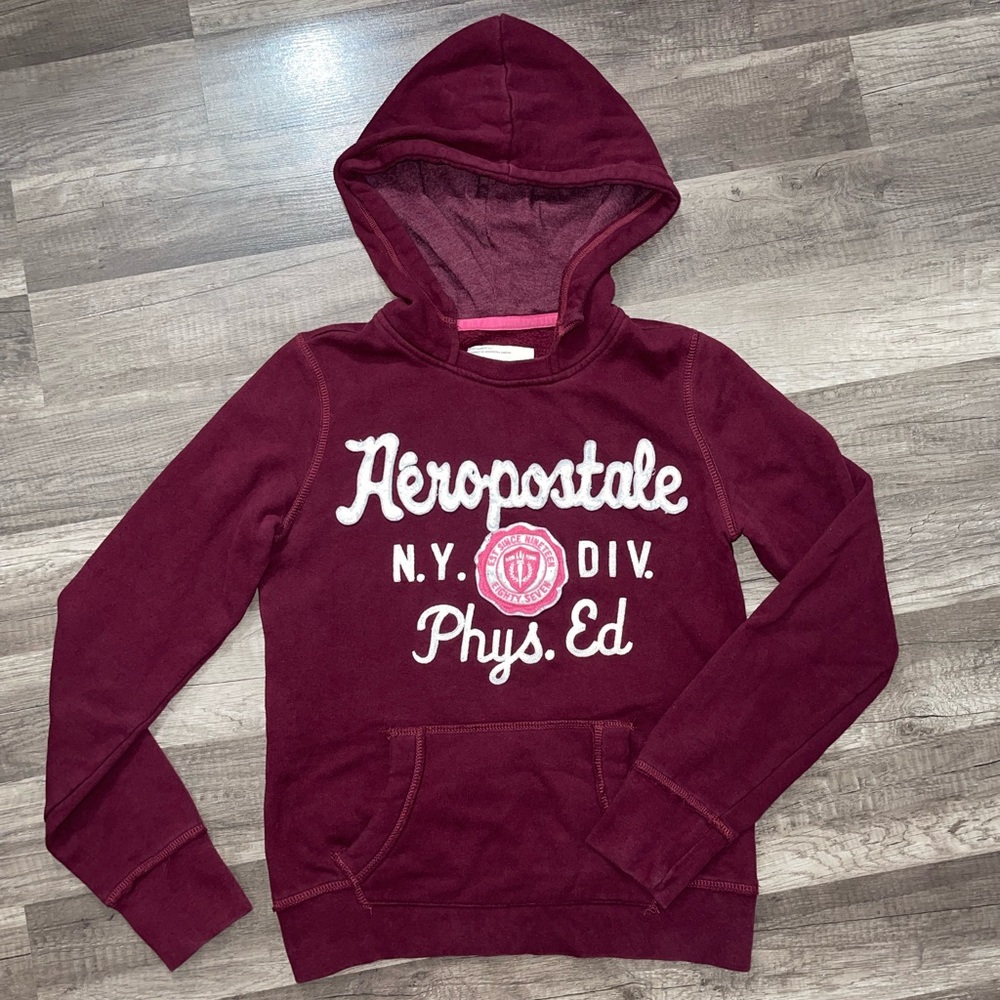 ‼️AEROPOSTALE‼️Women’s Maroon Hoodie ⭐️SIZE SMALL⭐️